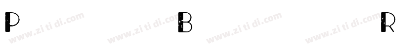 Parish Bilmore Regul字体转换